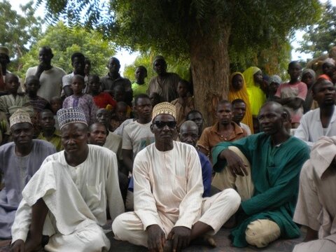 Village meeting, Katsina, Nigeria Credit: S.Meredith